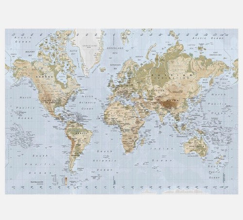 Ikea world map - world,