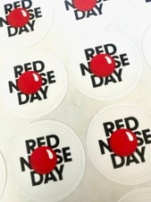 Red Nose Day Matt Stickers