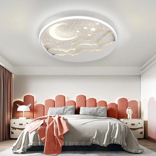 Nursery star moon led ceiling - nursery,