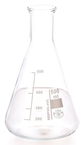 Simax conical flask narrow - conical,