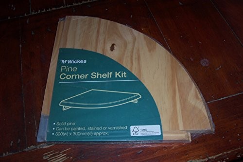 Wickes pine corner shelf - wickes,