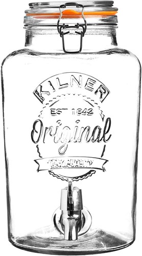 Kilner clip top round drinks - clip,