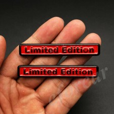 2x Metal Red Limited Edition