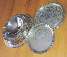 Antique Persian Silverware in a Set, circa 124g Sterling 925 Silver