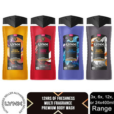 Lynx Premium Body Wash with 12Hrs of Freshness, 400ml