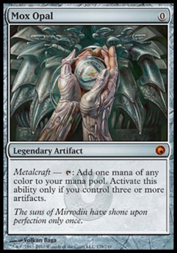 Mtg english mox opal light - opal,