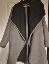 Mango Women's Grey Woven Open