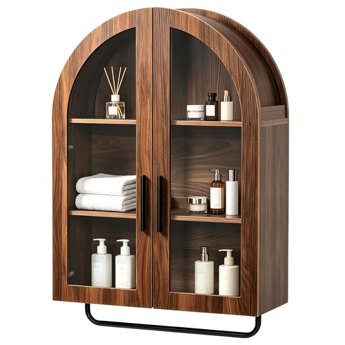 Walnut wall mounted wooden - wall,
