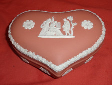 Wedgwood Jasperware Pink White
