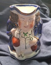 Small Early 20th Century Allertons Staffordshire Pottery Toby Jug - c.1920's