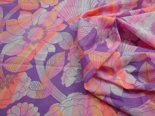 Vintage silky polyester dress - vintage,