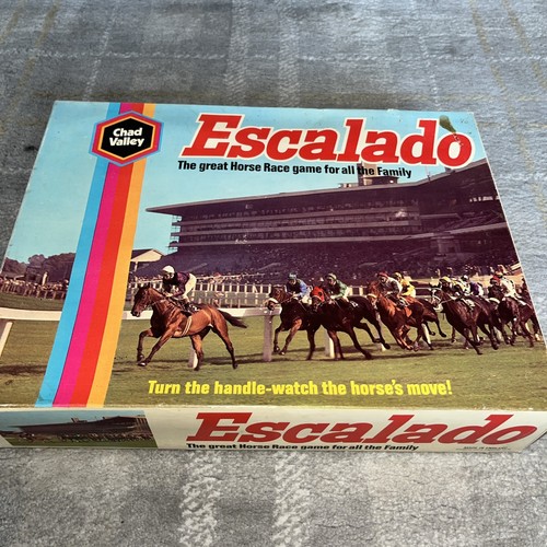 Vintage escalado horse racing - escalado,