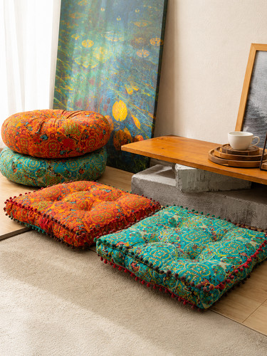 Floor cushion bohemian style - floor,