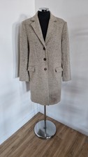 Jigsaw Herringbone Coat UK 12