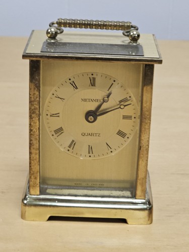 Vintage metamec quartz brass - metamec,