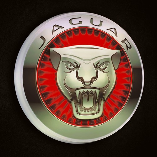 Jaguar led illuminated - led, light