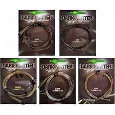 Korda Safe Zone Dark Matter 1m Leader Heli Chod Leaders 30lb Test  All Colours