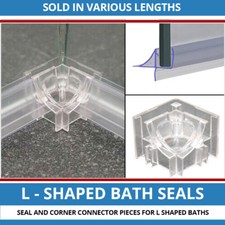 L Shape Shower Bath Screen
