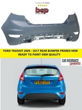 FORD FIESTA MK7  2008 - 2017 REAR BUMPER STANDARD MODELS ONLY NOT ST OR ZETEC S