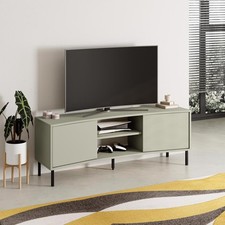 Ash Green 1 Door TV Unit