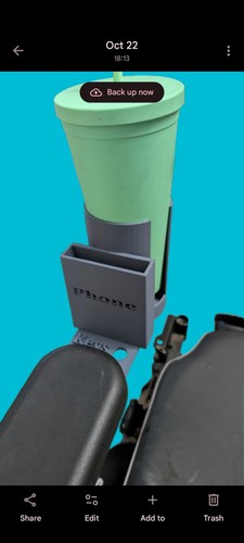 Cup phone key - &,