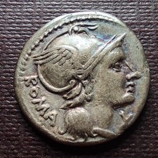 ROMAN REPUBLIC SILVER DENARIUS