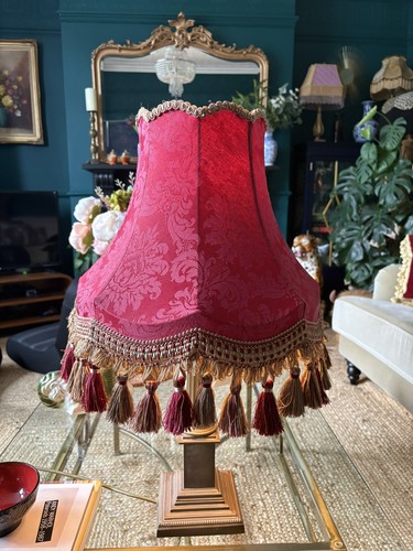 Vintage style damask lampshade - style,