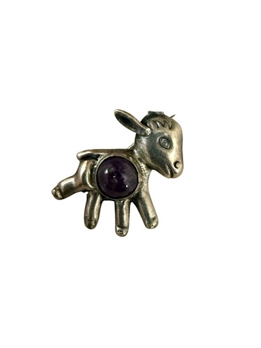 Vintage sterling donkey - vintage,