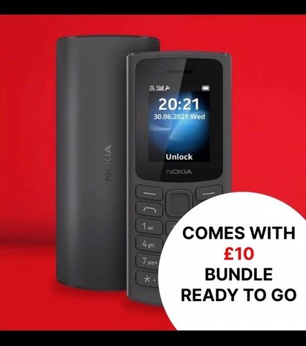 Nokia 105 mobile phone with