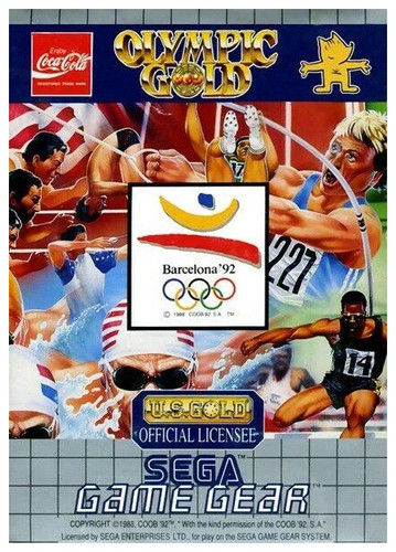 Olympic gold boxed with - boxed, (with