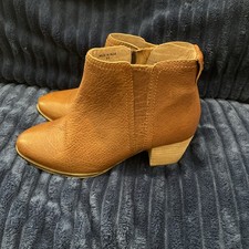 FAT FACE WOMENS BROWN LEATHER