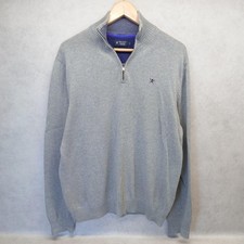 mens Hackett quarter zip