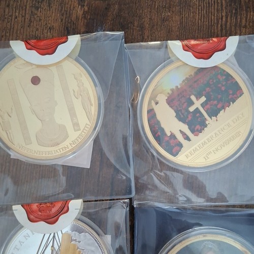 Commemorative medallions coins - commemorative, medallions/coins