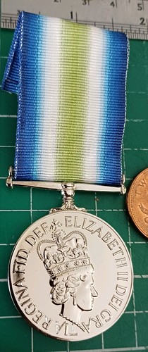 Qeii south atlantic medal - south,