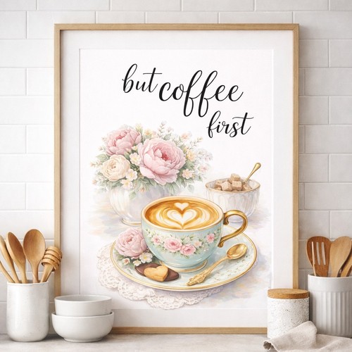 But first coffee print luxury - but,