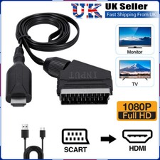 SCART Tto HDMI Converter + USB
