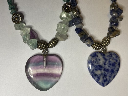 Vintage rainbow fluorite - vintage,