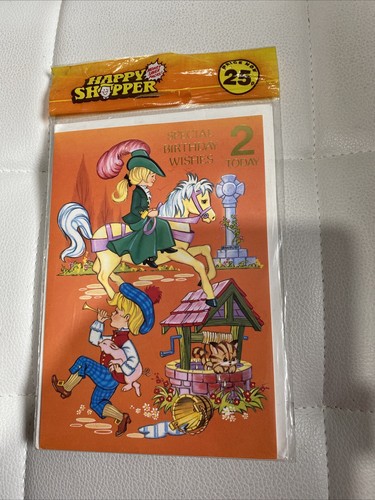 Vintage happy shopper - vintage,