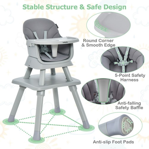 Baby high chair toddler - high,