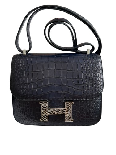 Hermes constance alligator - constance, 18
