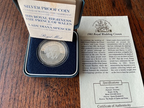 1981 royal wedding silver - 1981,