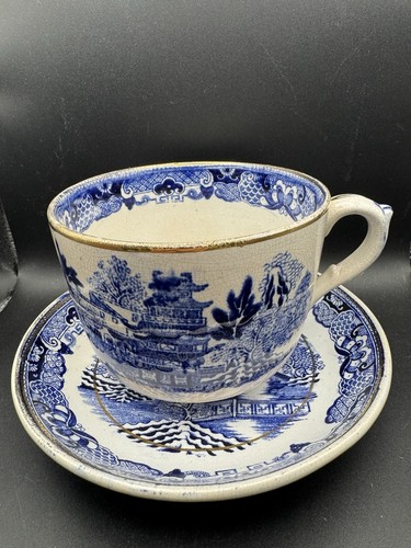 Antique 1840s ridgway blue - ridgway,