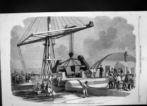 Antique old print patent boom - antique,