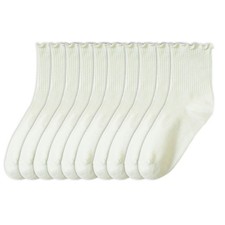 5 Pairs Fashion Ruffle Frilly