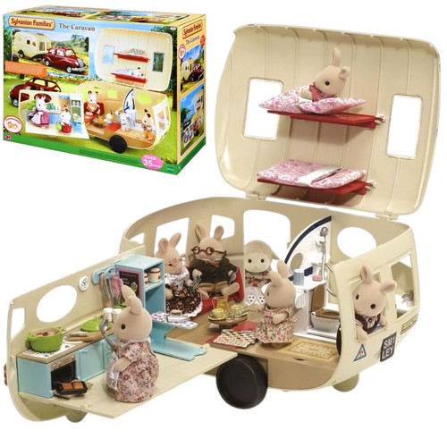 Sylvanian families the caravan - families,