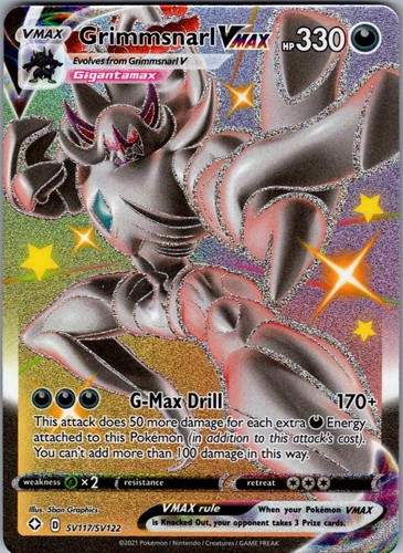 Grimmsnarl vmax shiny - grimmsnarl, holo
