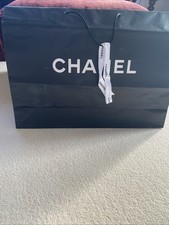 Large Chanel carrier bag with ribbon