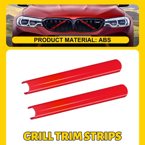Front grille bar - bar, red