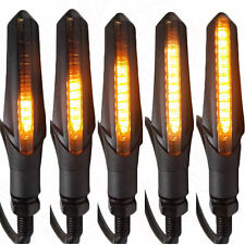 Skyjet SJ125-23 Sequential Indicators LED Pair Blacked Out Smoked Sweep