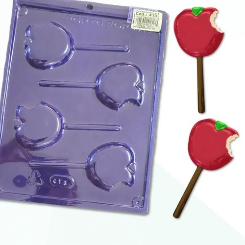 Apple cavity lollipop - cavity,
